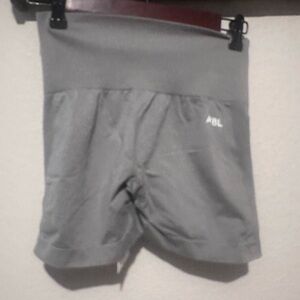 AYBL Women's Athletic Gray Shorts with scrunch butt